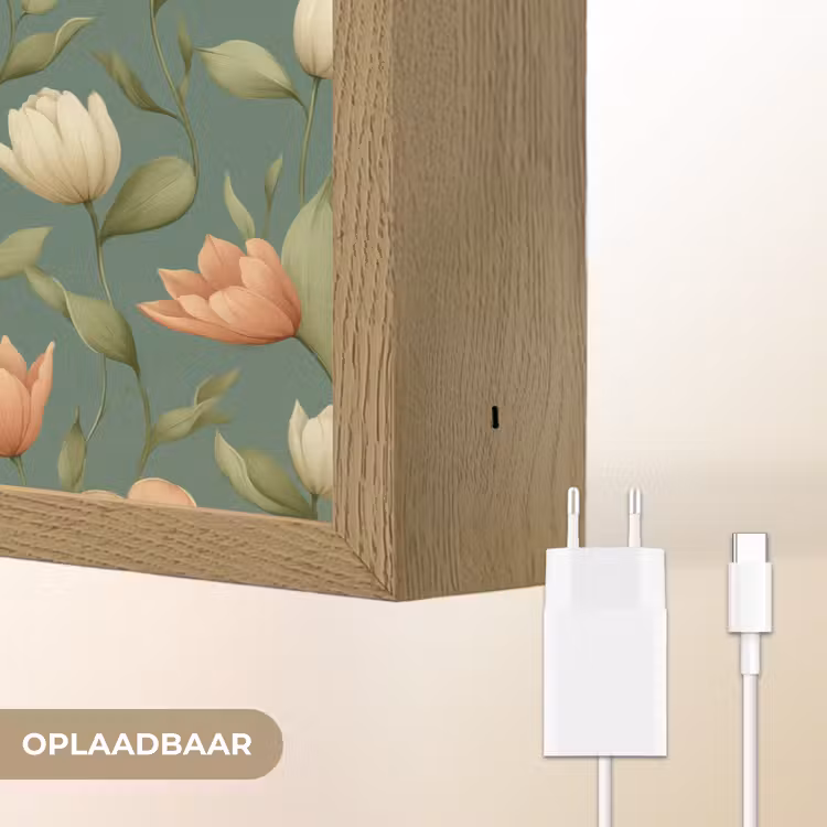 Lightbox - Wandlamp - Tulpen - Botanisch - Groen — 7