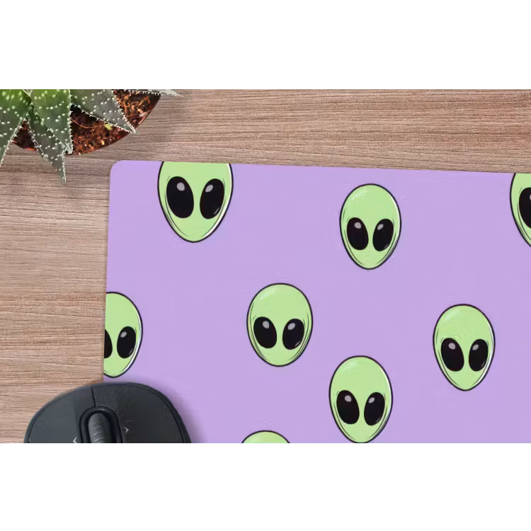 Muismat - Alien - Retro - Lila — 4