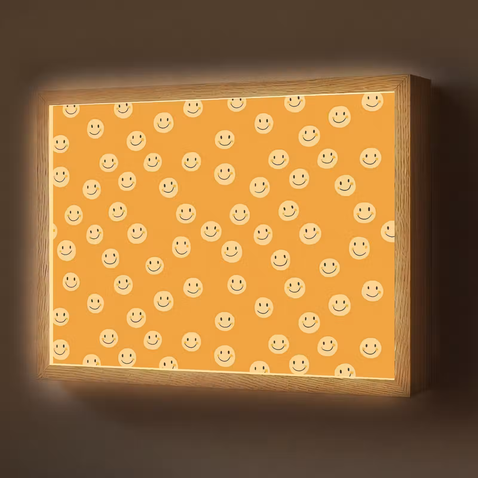 Lightbox - Wandlamp - Smileys - Retro - Heel — 1