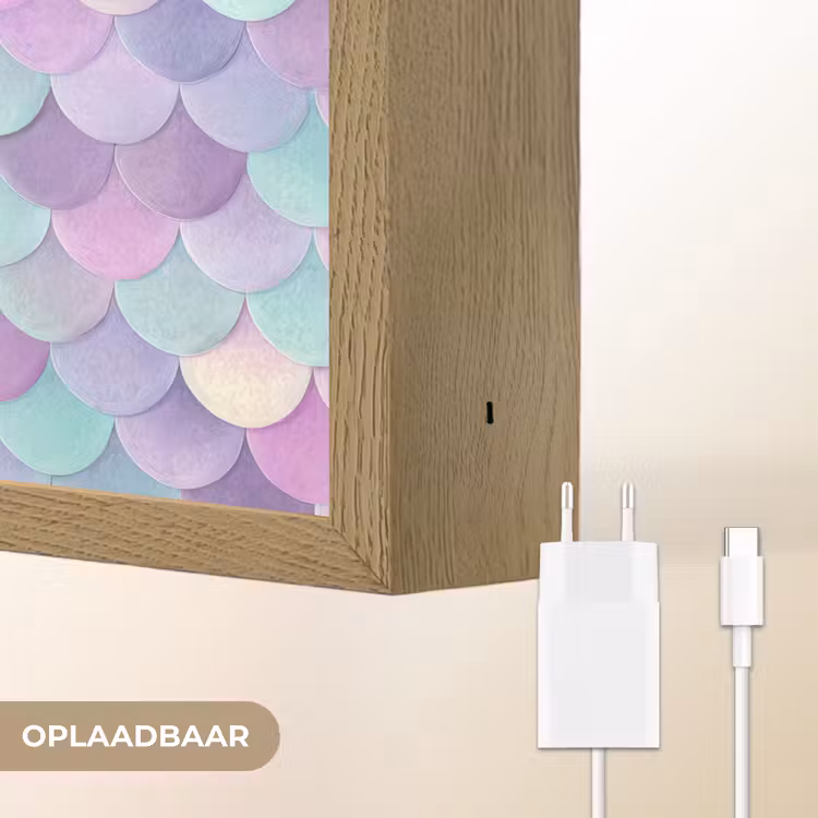 Lightbox - Wandlamp - Dromerig - Zeemeermin - Pastel — 7