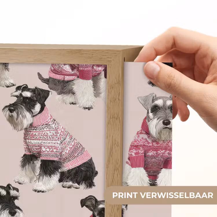 Lightbox - Wandlamp - Honden - Truien - Rood — 5