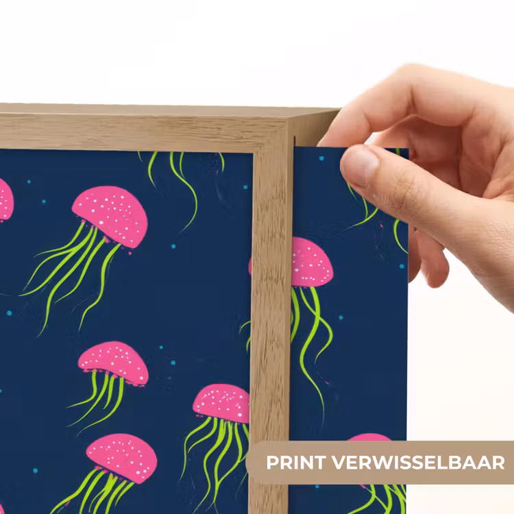 Lightbox - Wandlamp - Kwallen - Diepzee - Neon — 5
