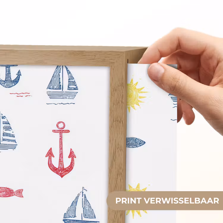 Lightbox - Wandlamp - Nautisch - Illustraties - Kleurrijk — 5