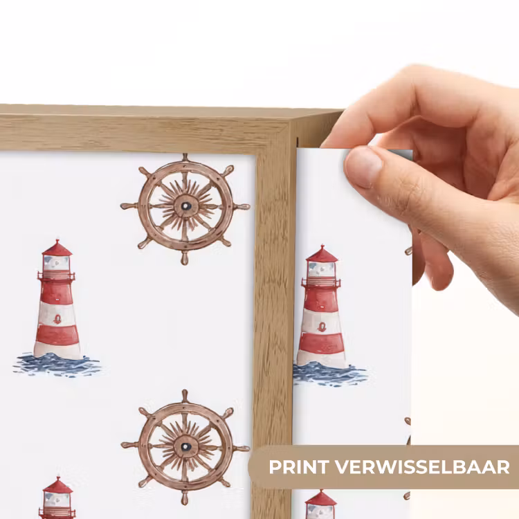 Lightbox - Wandlamp - Nautisch - Klassiek - Rood — 5