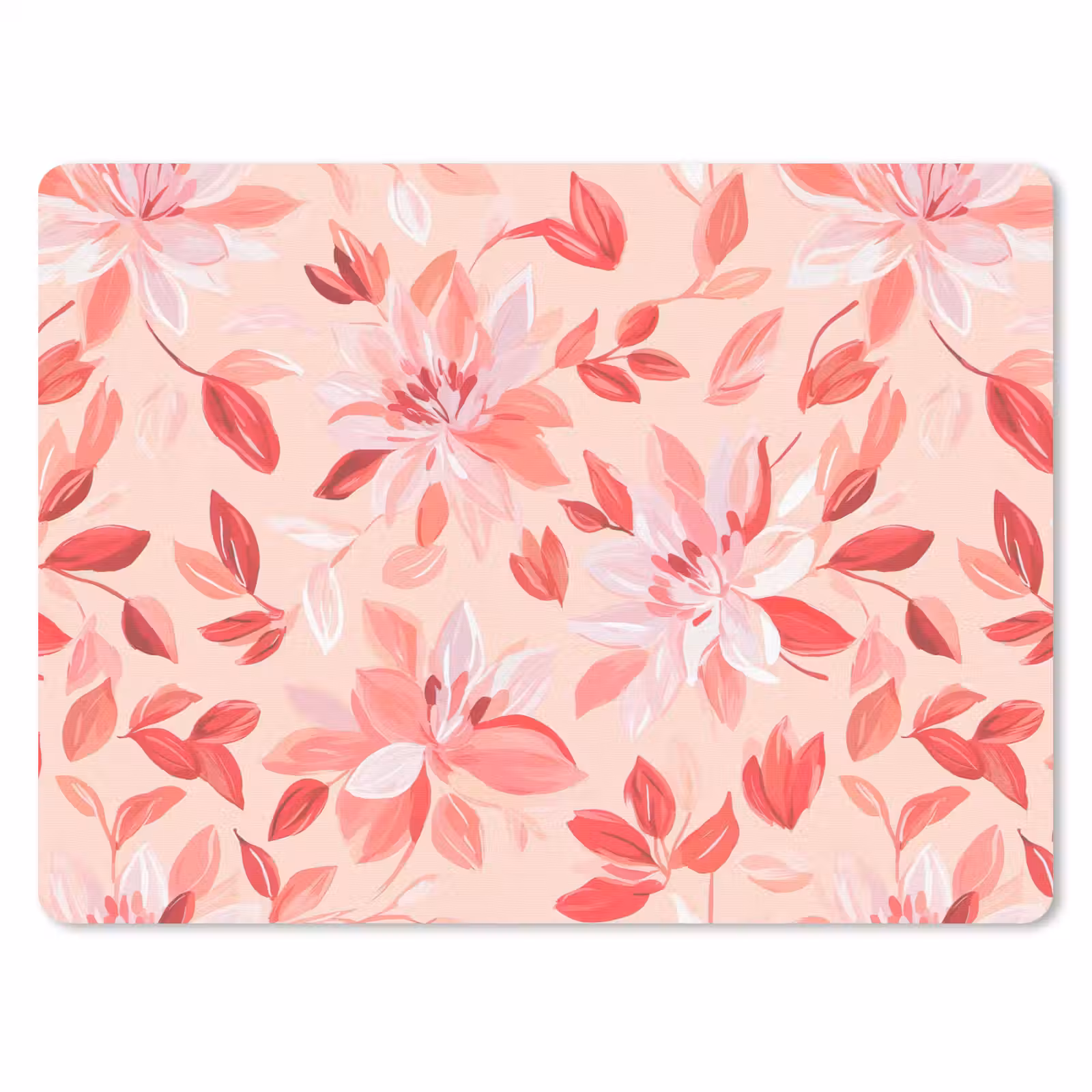 Muismat - Botanisch - Bloemen - Rood — 1