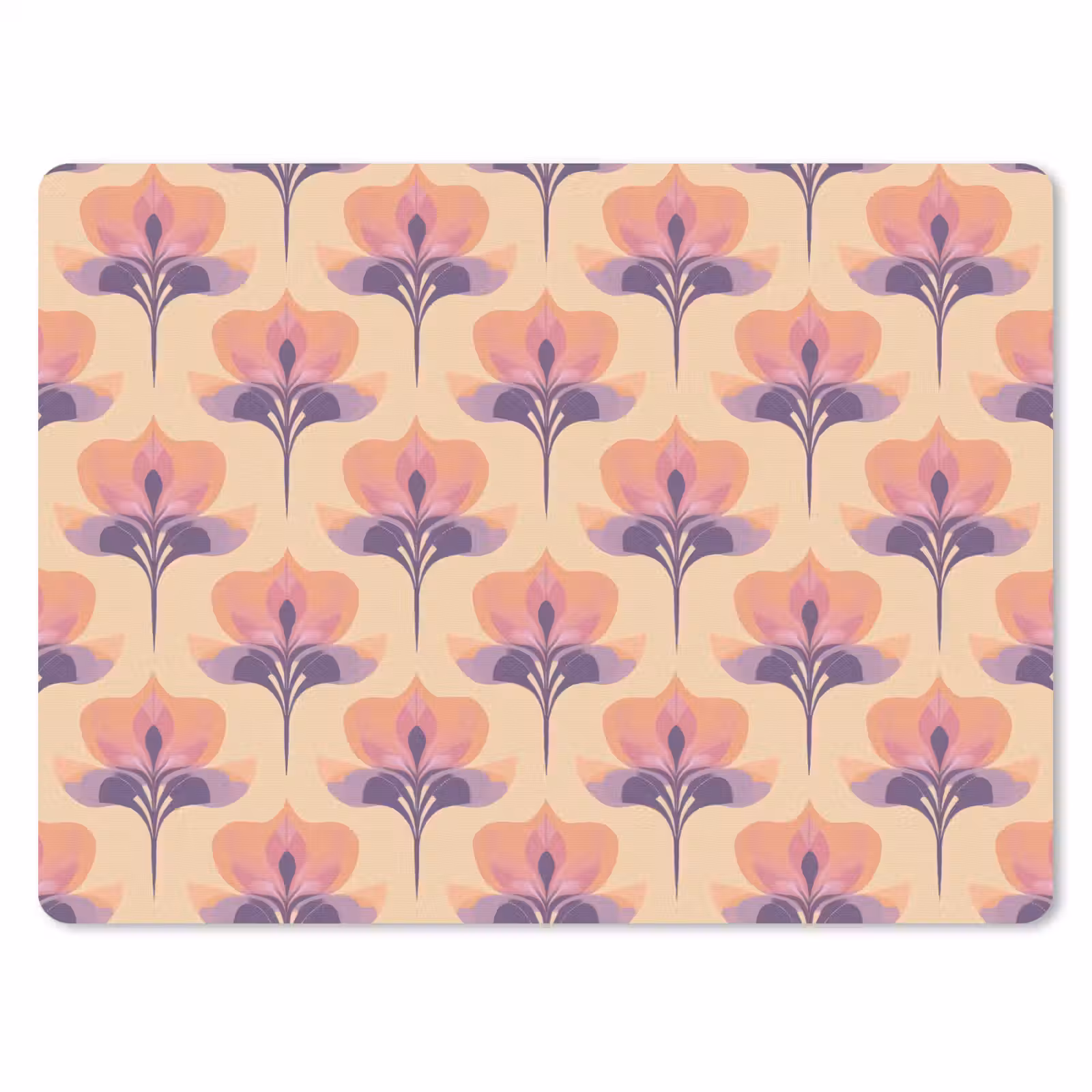 Muismat - Botanisch - Patroon - Pastel — 1