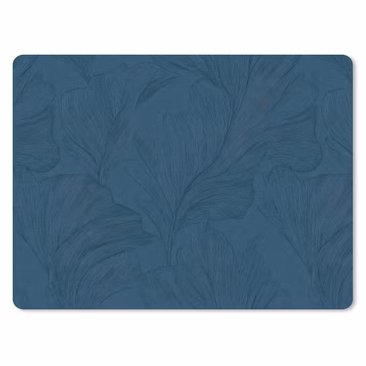 Muismat - Abstract - Patroon - Donkerblauw - Elegant — 1