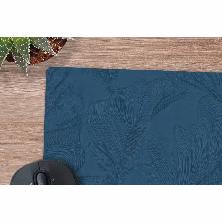 Muismat - Abstract - Patroon - Donkerblauw - Elegant — 4