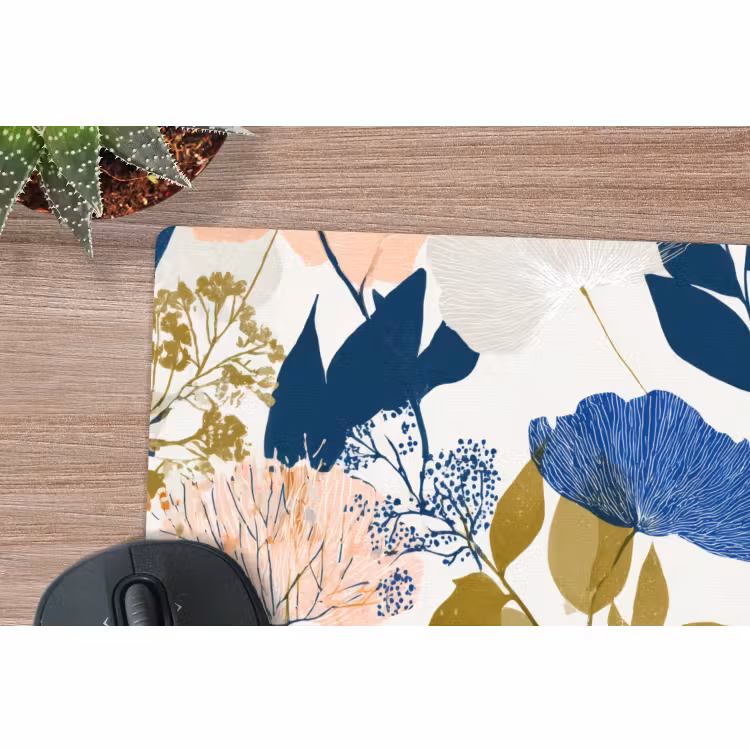 Muismat - Bloemen - Botanisch - Kleurrijk — 4