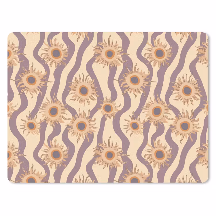 Muismat - Bohemian - Vibe - Lavendelpaars — 1