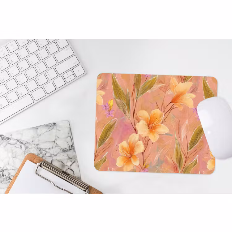 Muismat - Botanisch - Bloemen - Kleurrijk — 2