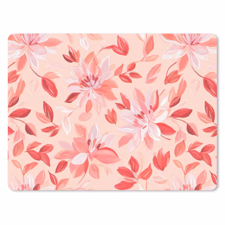 Muismat - Botanisch - Bloemen - Rood — 1