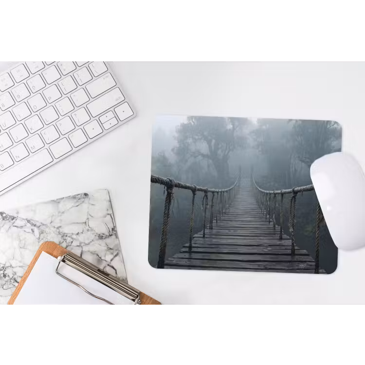Muismat - Brug - Jungle - Mist - Natuur — 2