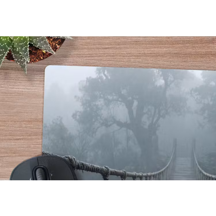 Muismat - Brug - Jungle - Mist - Natuur — 4