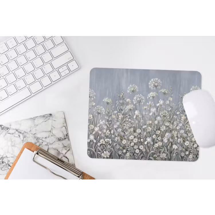 Muismat - Bloemen - Botanisch - Blauw — 2