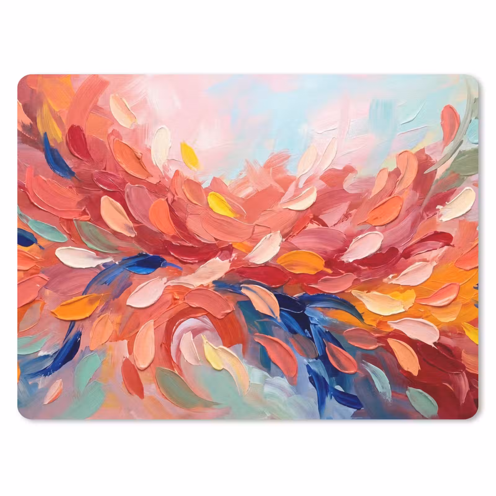 Muismat - Bloemen - Abstract - Kunst - Modern — 1
