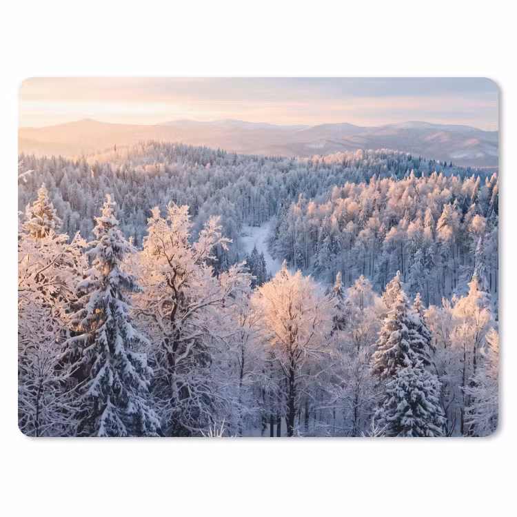 Muismat - Bos - Bergen - Goud - Winter - Warm — 1