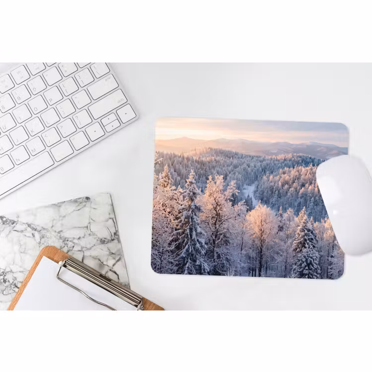 Muismat - Bos - Bergen - Goud - Winter - Warm — 2