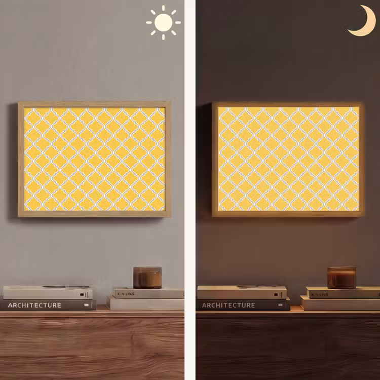 Lightbox - Wandlamp - Lantaarn - Arabesk - Elegant - Geel — 6