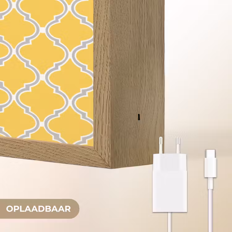 Lightbox - Wandlamp - Lantaarn - Arabesk - Elegant - Geel — 7