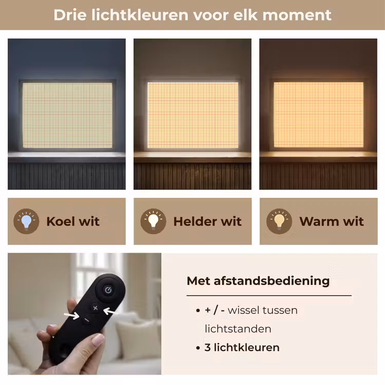 Lightbox - Wandlamp - Ruitjes - Grid - Minimalistisch - Geel - Roze — 8