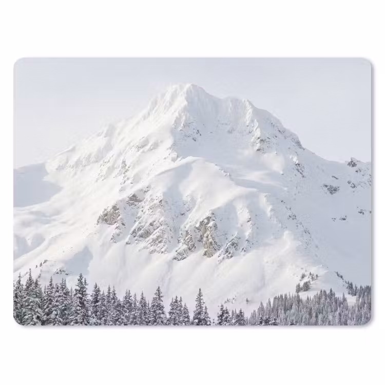 Muismat - Berg - Sneeuw - Winter - Natuur - Wit — 1