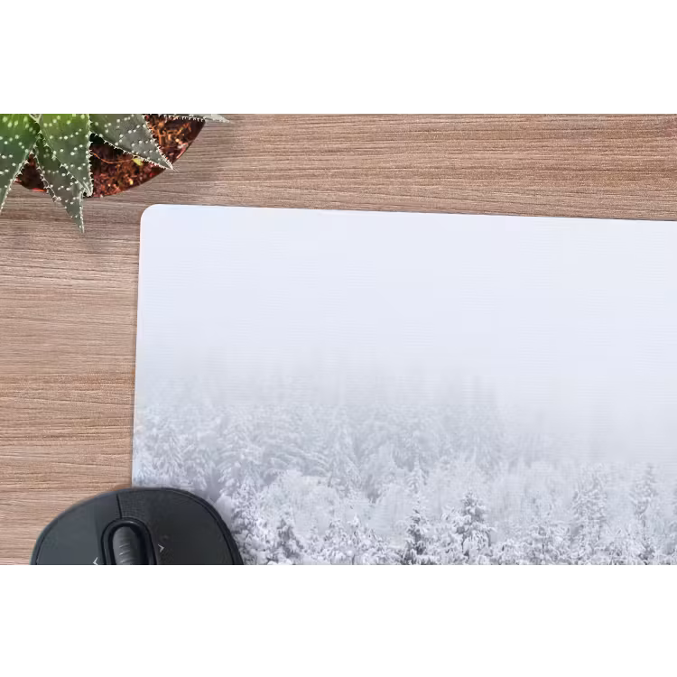 Muismat - Bos - Sneeuw - Winter - Natuur - Wit — 4
