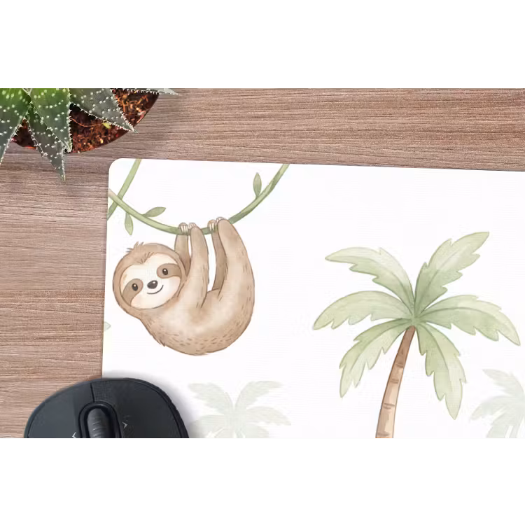 Muismat - Dieren - Jungle - Pastel — 4