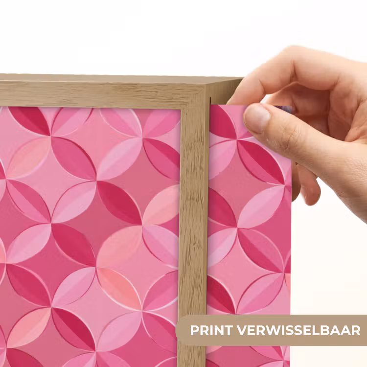 Lightbox - Wandlamp - Geometrisch - Mozaïek - Modern - Roze — 5