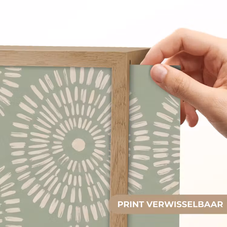 Lightbox - Wandlamp - Patroon - Cirkels - Abstract - Modern - Groen — 5