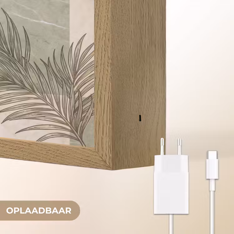 Lightbox - Wandlamp - Planten - Bladeren - Marmer - Modern - Groen — 7