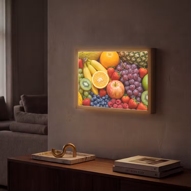 Lightbox - Wandlamp - Eten - Fruit - Vers - Kleurrijk - Voeding — 2