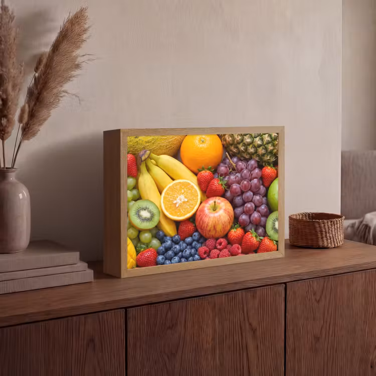 Lightbox - Wandlamp - Eten - Fruit - Vers - Kleurrijk - Voeding — 4
