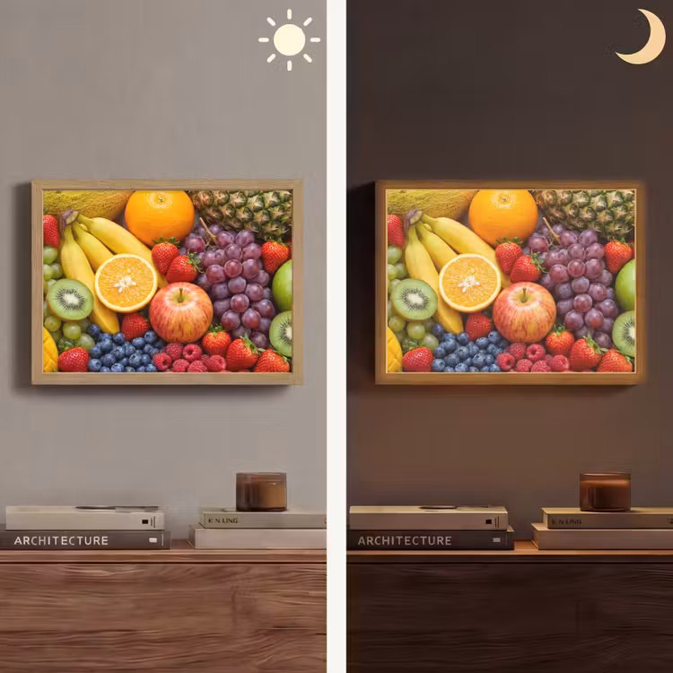 Lightbox - Wandlamp - Eten - Fruit - Vers - Kleurrijk - Voeding — 6