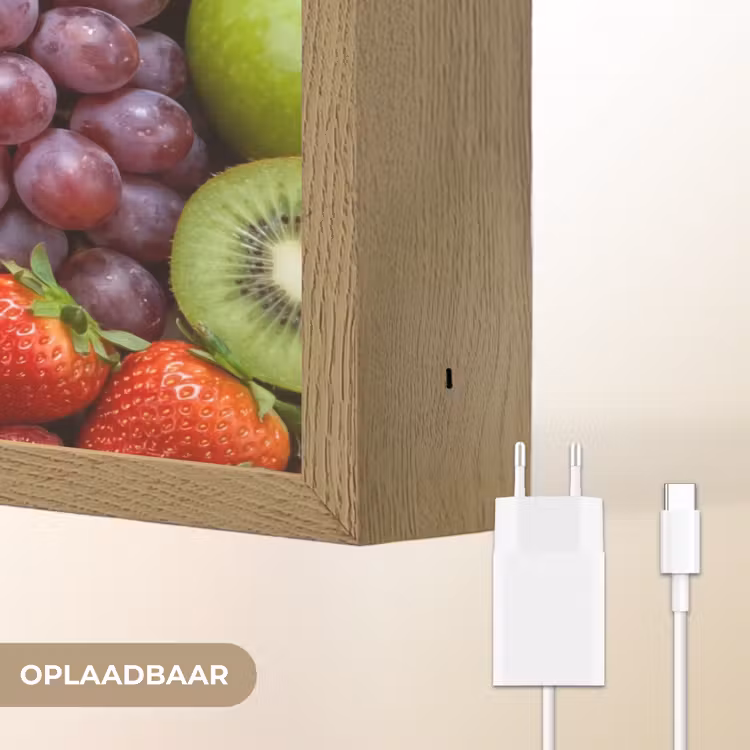 Lightbox - Wandlamp - Eten - Fruit - Vers - Kleurrijk - Voeding — 7