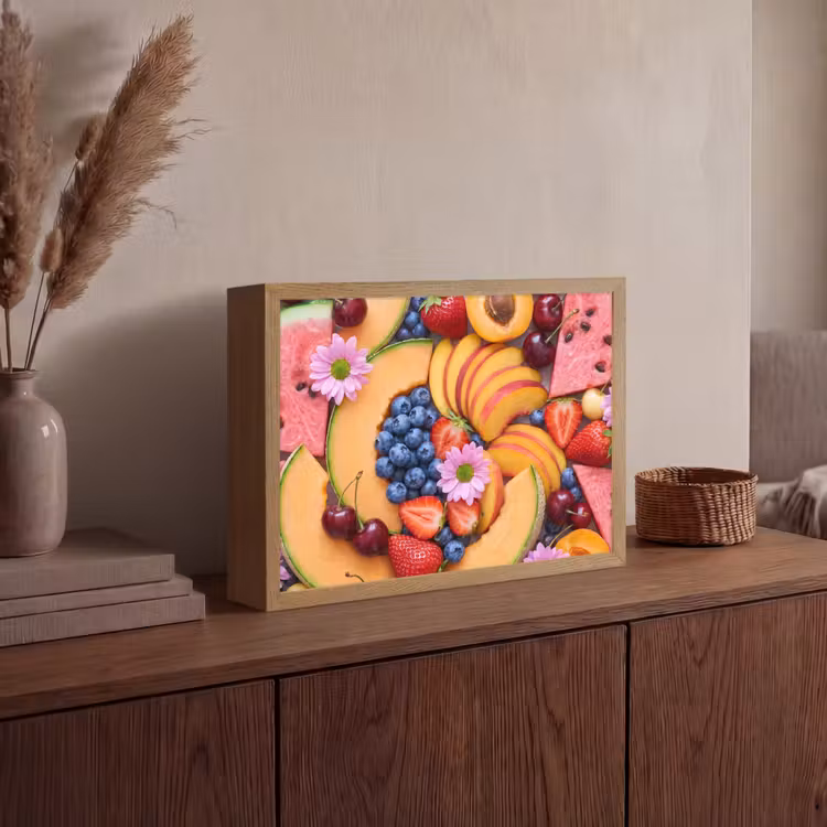 Lightbox - Wandlamp - Eten - Fruit - Zomer - Kleurrijk — 4
