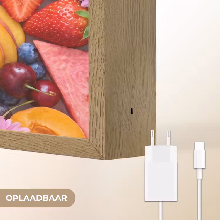 Lightbox - Wandlamp - Eten - Fruit - Zomer - Kleurrijk — 7
