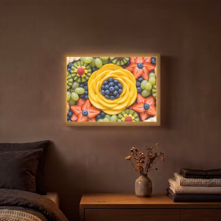 Lightbox - Wandlamp - Fruit - Arrangement - Gezond - Kleurrijk - Eten — 3