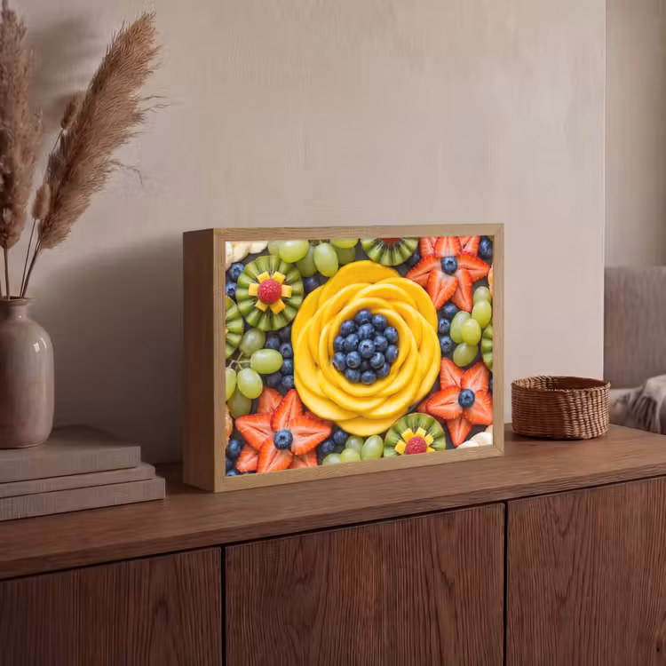 Lightbox - Wandlamp - Fruit - Arrangement - Gezond - Kleurrijk - Eten — 4