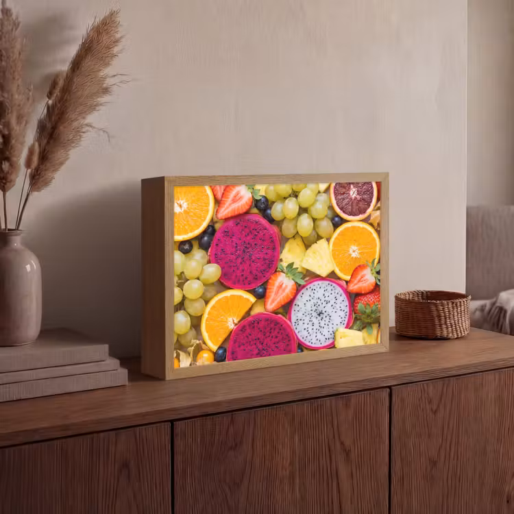 Lightbox - Wandlamp - Fruit - Assortiment - Kleurrijk - Gezondheid — 4