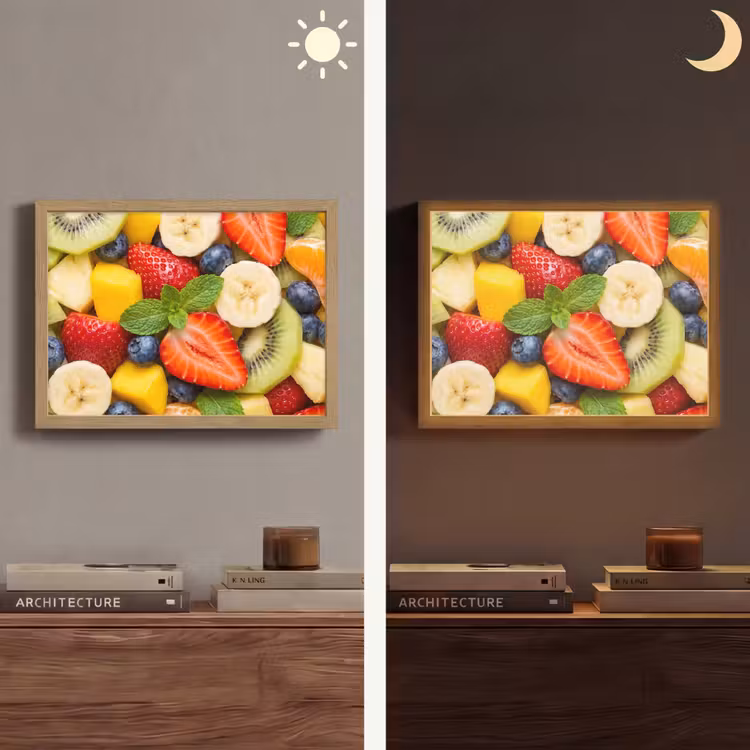 Lightbox - Wandlamp - Fruit - Plakjes - Eten - Kleurrijk — 6