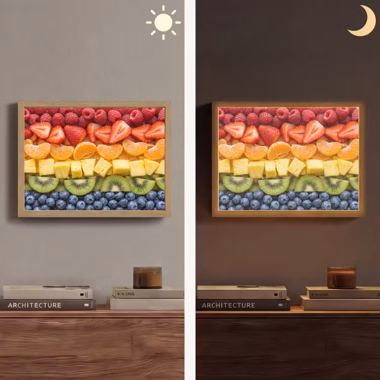 Lightbox - Wandlamp - Fruit - Regenboog - Gezond - Kleurrijk — 6