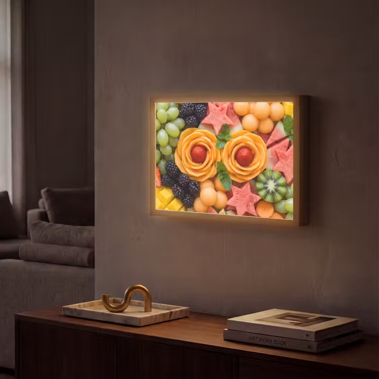 Lightbox - Wandlamp - Fruit - Variatie - Kleurrijk - Vers - Eten — 2
