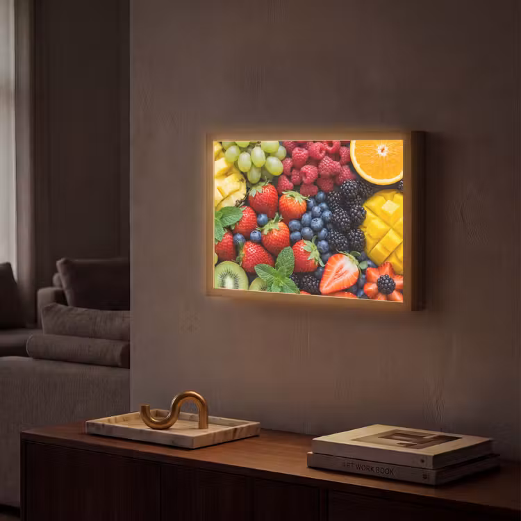 Lightbox - Wandlamp - Fruit - Vers - Kleurrijk - Eten — 2