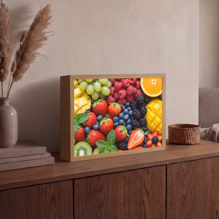 Lightbox - Wandlamp - Fruit - Vers - Kleurrijk - Eten — 4