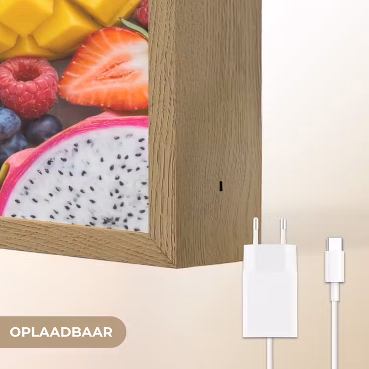 Lightbox - Wandlamp - Fruit - Versneden - Kleurrijk - Eten - Gezond — 7