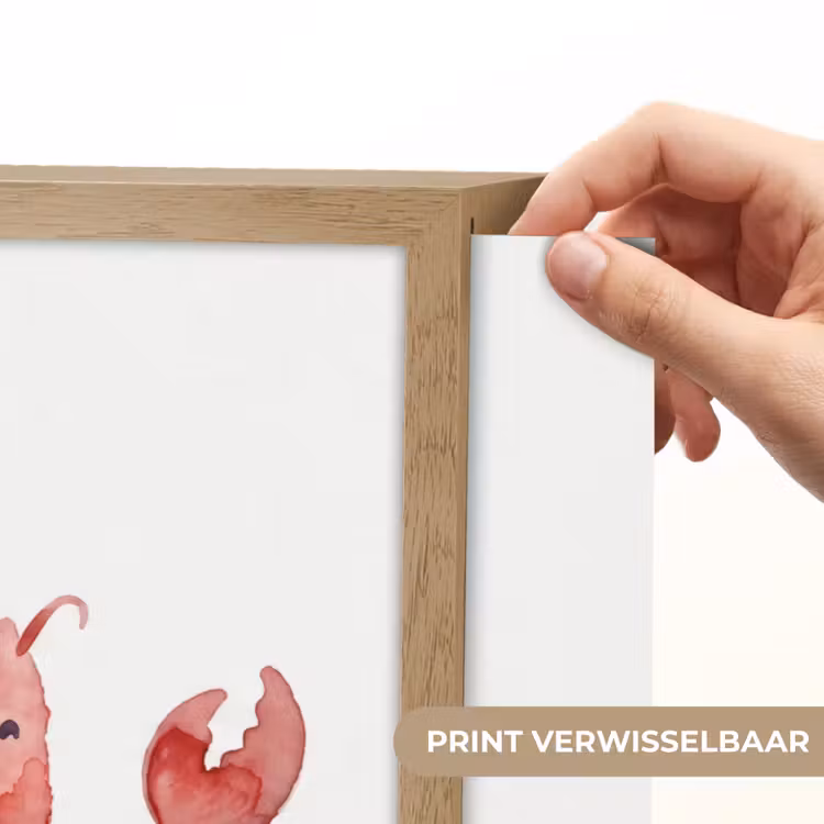 Lightbox - Wandlamp - Dier - Dans - Liefde - Waterverf - Rood — 5