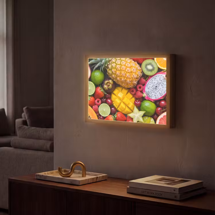 Lightbox - Wandlamp - Fruit - Assortiment - Vers - Gezond - Kleurrijk — 2