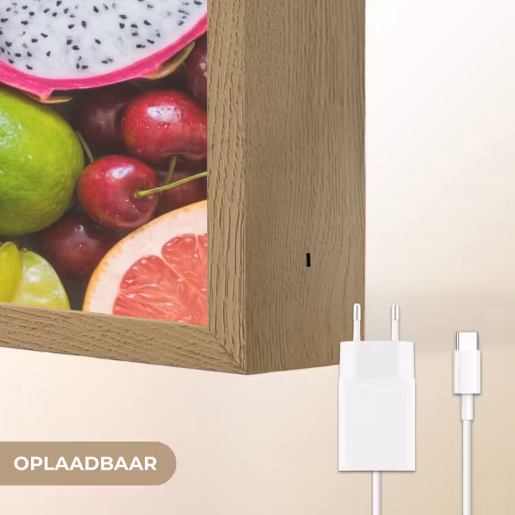 Lightbox - Wandlamp - Fruit - Assortiment - Vers - Gezond - Kleurrijk — 7