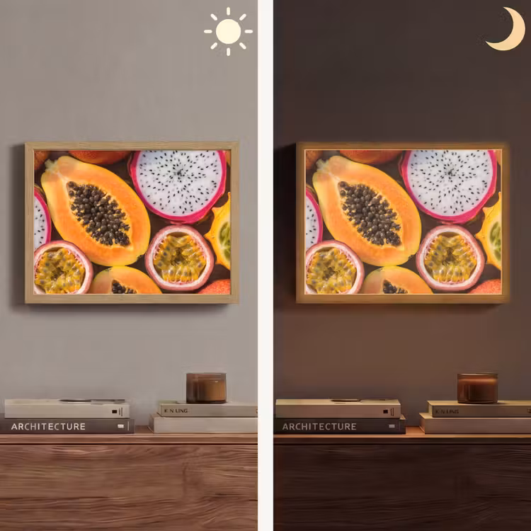 Lightbox - Wandlamp - Fruit - Geopend - Tropisch - Eten - Kleurrijk — 6